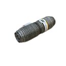 Flexrohr 50 × 250 mm, Dumbbell Meshed, Premium, Edelstahl, zum Einschweißen