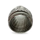 EAG Flexrohr 64 × 200 mm, Edelstahl, zum Einschweißen · Standard (Interlock)