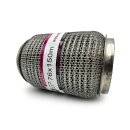 Flexrohr 76 × 150 mm, Knitted Meshed, Premium, Edelstahl, zum Einschweißen