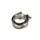 EAG V-Band-Schelle 63 mm, Edelstahl, mit...