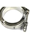 EAG Schelle V-Band 89mm/3,5 Zoll mit Flanschstutzen (Ohne Dichtung)