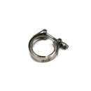 EAG V-Band-Schelle 45 mm, Edelstahl