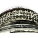 Flexrohr 45 × 100 mm, Knitted Meshed, Premium, Edelstahl, zum Einschweißen