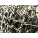 EAG Flexrohr 50 × 230 mm, Edelstahl, zum Einschweißen · Premium (Knitted Meshed)