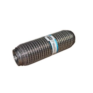 EAG Flexrohr 50 × 250 mm, Edelstahl, zum Einschweißen · Premium (Knitted Meshed)