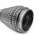 EAG Flexrohr 50 × 250 mm, Edelstahl, zum Einschweißen · Premium (Knitted Meshed)