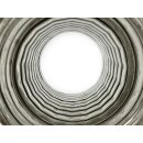 EAG Flexrohr 60 × 100 mm, Edelstahl, zum Einschweißen · Premium (Knitted Meshed)