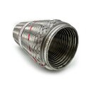 EAG Flexrohr 76 × 250 mm, Edelstahl, zum Einschweißen · Standard (Interlock)