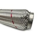 EAG Flexrohr 76 × 250 mm, Edelstahl, zum Einschweißen · Standard (Interlock)