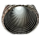 EAG Flexrohr 76 × 250 mm, Edelstahl, zum Einschweißen · Standard (Interlock)