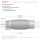 Flexrohr 40 × 170 mm, Inner Braid, Einstieg, Edelstahl, zum Einschweißen