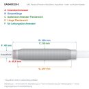 EAG Flexrohr 40 × 320 mm, Edelstahl, zum...