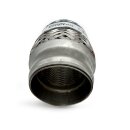 EAG Flexrohr 50 × 120 mm, Edelstahl, zum Einschweißen · Economy (Inner Braid)
