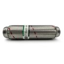 Flexrohr 50 × 280 mm, Inner Braid, Einstieg, Edelstahl, zum Einschweißen