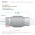 EAG Flexrohr 55 × 160 mm, Edelstahl, zum Einschweißen · Economy (Inner Braid)