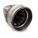 EAG Flexrohr 55 × 250 mm, Edelstahl, zum Einschweißen · Economy (Inner Braid)