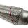 EAG Flexrohr 55 × 320 mm, Edelstahl, zum Einschweißen · Economy (Inner Braid)