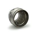 Flexrohr 64 × 100 mm, Inner Braid, Einstieg, Edelstahl, zum Einschweißen