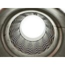 Flexrohr 64 × 100 mm, Inner Braid, Einstieg, Edelstahl, zum Einschweißen