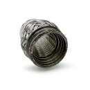 Flexrohr 40 × 120 mm, Interlock, Standard, Edelstahl, zum Einschweißen