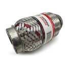 Flexrohr 40 × 120 mm, Interlock, Standard, Edelstahl, zum Einschweißen