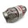 Flexrohr 40 × 120 mm, Interlock, Standard, Edelstahl, zum Einschweißen