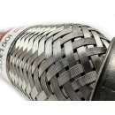 EAG Flexrohr 40 × 150 mm, Edelstahl, zum Einschweißen · Standard (Interlock)