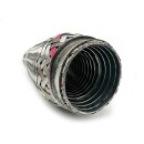 Flexrohr 40 × 280 mm, Interlock, Standard, Edelstahl, zum Einschweißen