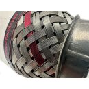 Flexrohr 45 × 100 mm, Interlock, Standard, Edelstahl, zum Einschweißen