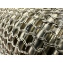 Flexrohr 45 × 250 mm, Knitted Meshed, Premium, Edelstahl, zum Einschweißen