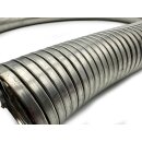 Flexschlauch Ø 45,6 mm, 1000 mm lang, Edelstahl