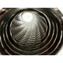 EAG Flexrohr 45 × 160 mm, Edelstahl, zum Einschweißen · Standard (Interlock)