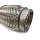 EAG Flexrohr 45 × 160 mm, Edelstahl, zum Einschweißen · Standard (Interlock)