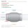 Flexrohr 50 × 130 mm, Interlock, Standard, Edelstahl, zum Einschweißen
