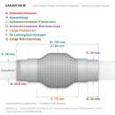 EAG Flexrohr 35 × 150 mm mit Rohrstück,...