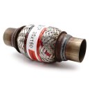 Flexrohr 35 × 150 mm mit Rohranschluss, Interlock, Standard, Edelstahl, zum Einschweißen