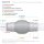 Flexrohr 35 × 150 mm mit Rohranschluss, Interlock, Standard, Edelstahl, zum Einschweißen