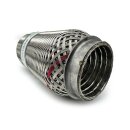 Flexrohr 45 × 180 mm, Meshed & Braided, Hochlast, Edelstahl, zum Einschweißen