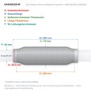 EAG Flexrohr 45 × 250 mm, Edelstahl, zum...