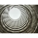 Flexrohr 50 × 100 mm, Meshed & Braided, Hochlast, Edelstahl, zum Einschweißen