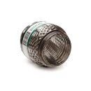 Flexrohr 55 × 100 mm, Meshed & Braided, Hochlast, Edelstahl, zum Einschweißen