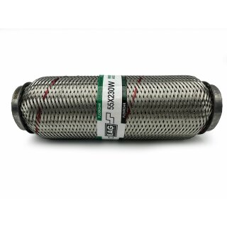 EAG Flexstück Flexrohr (55x230mm) Auspuffrohr - WIRE MESHED & BRAIDED