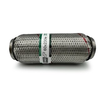 EAG Flexrohr 60 × 230 mm, Edelstahl, zum Einschweißen · Heavy Duty