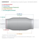 EAG Flexrohr 64 × 200 mm, Edelstahl, zum...