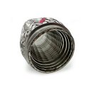 EAG Flexrohr 55 × 230 mm, Edelstahl, zum Einschweißen · Standard (Interlock)