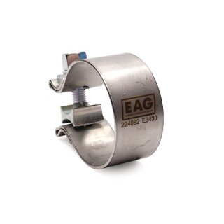 EAG Edelstahl-Bandschelle / Heavy-Duty Schelle 60-64mm EAG224062