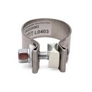 Bandschelle 60-63 mm, Edelstahl