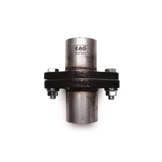 EAG Einschweißflansch-Satz 45 × 120 mm, Edelstahl
