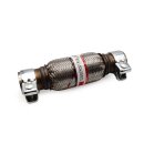 Flexrohr 45 × 250 mm mit Schellen, Interlock, Standard, Edelstahl