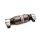 Flexrohr 45 × 250 mm mit Schellen, Interlock, Standard, Edelstahl